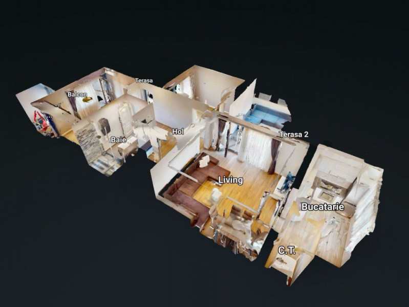 Închiriere penthouse 3 camere – Dumbrăvița, str. Veneția nr. 1