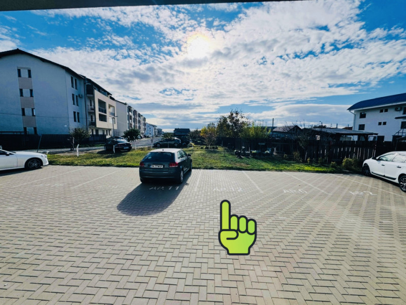 Apartament modern 2 camere, Giroc, mobilat complet, loc parcare privat