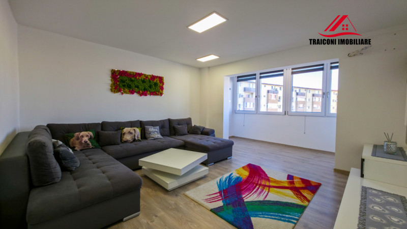 Dambovita, 3 camere, decomandat, bloc izolat, 2 parcări, 0% comision