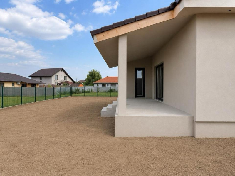 Duplex pe parter în Șag, 3 dormitoare, aproape de Timișoara, 0% comision