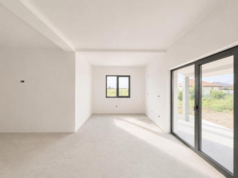 Duplex pe parter în Șag, 3 dormitoare, aproape de Timișoara, 0% comision