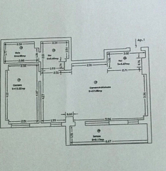 Parter, 2 camere, ansamblul residential Toronto, Calea Torontalului